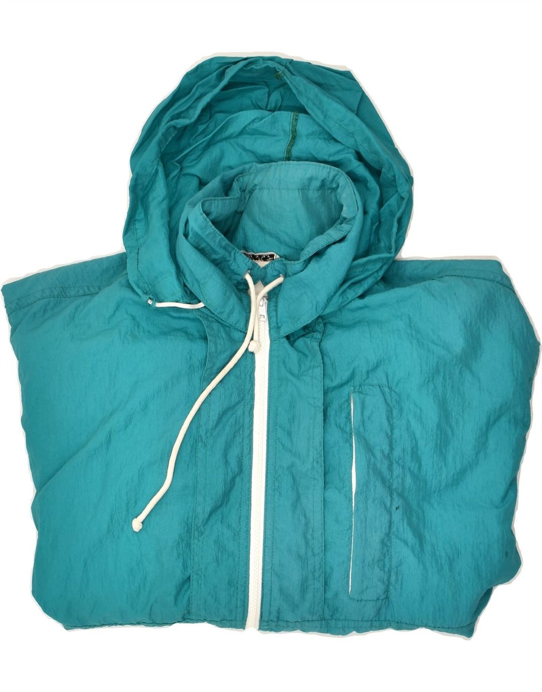 VINTAGE Mens Hooded Tracksuit Top Jacket Large Blue Vintage Vintage and Second-Hand Vintage from Messina Hembry 