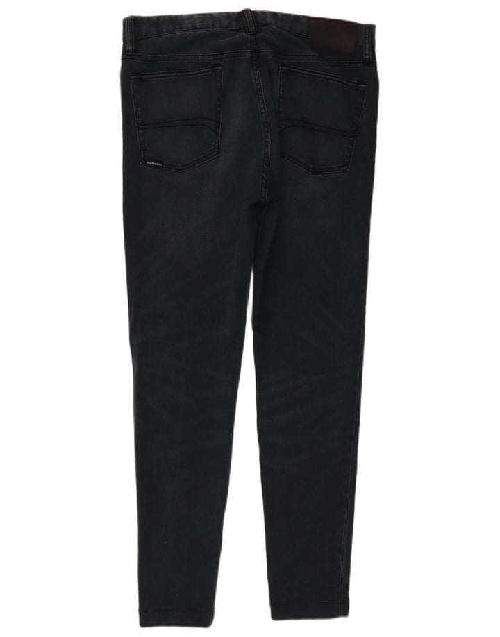 Superdry Herren Skinny Jeans W32 L28 Marineblau Baumwolle