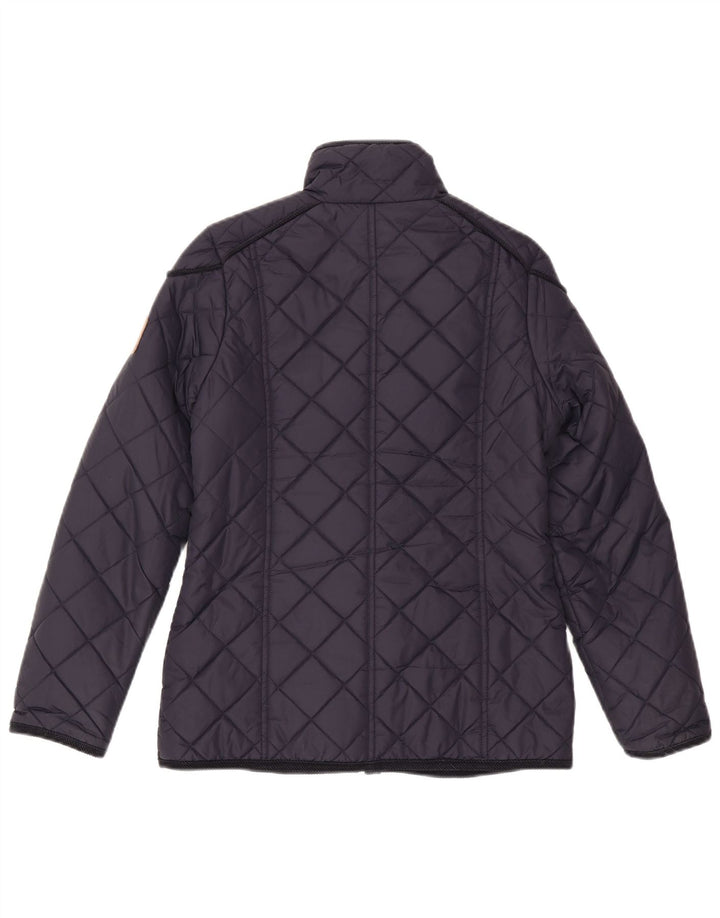 Puffa Damen Steppjacke UK 6 XS Marineblau Polyamid