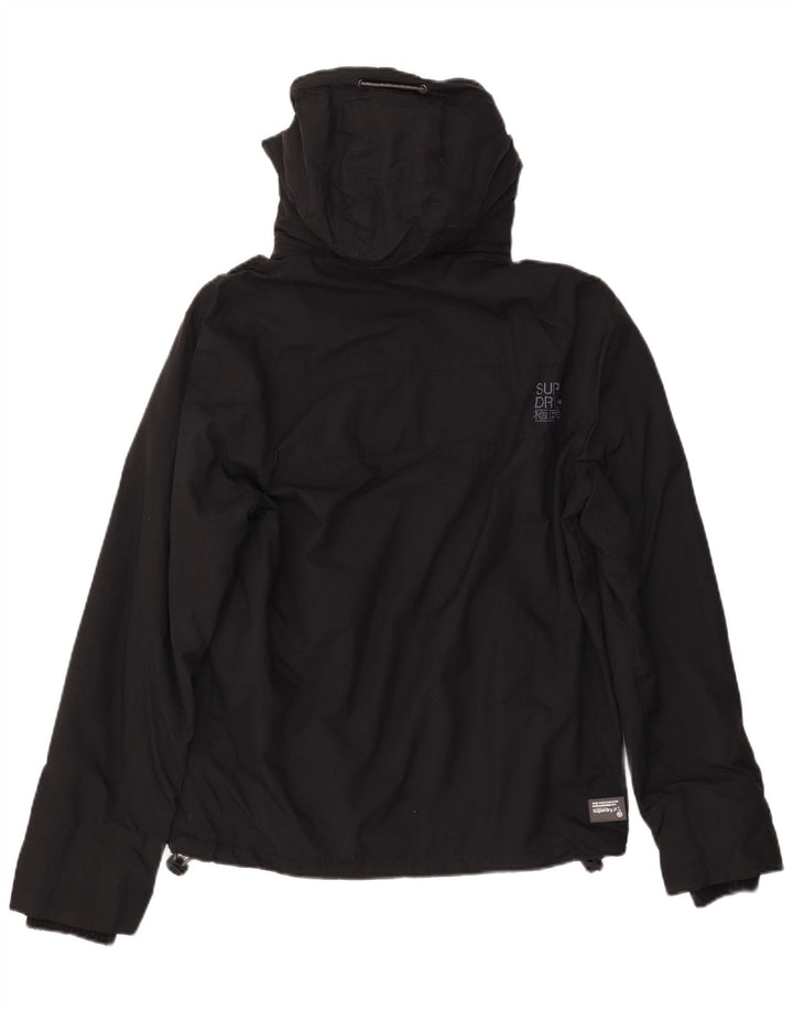 SUPERDRY Herren Windcheater Graphic Windjacke UK 38 Medium Schwarz