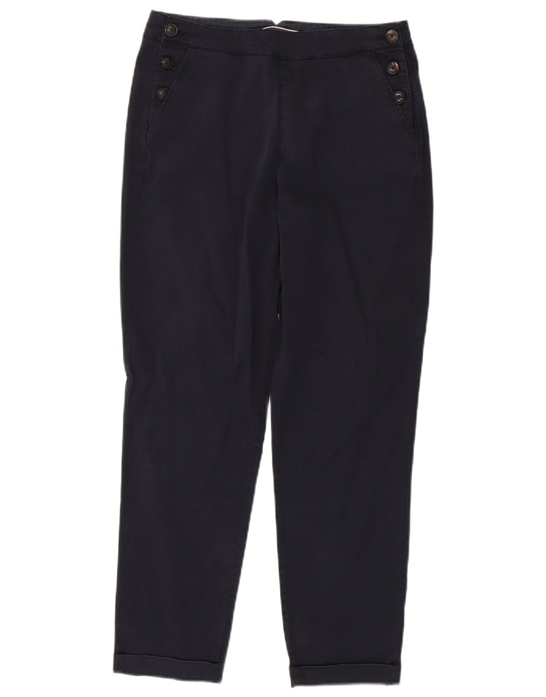 MASSIMO DUTTI Damen Chinohose EU 38 Small W28 L28 Marineblau