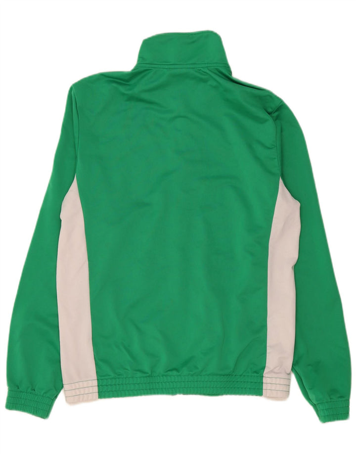 Lotto Herren-Trainingsanzug-Top-Jacke, Mittelgrün, Farbblock