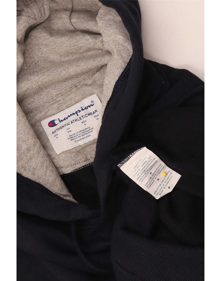 Champion Herren-Kapuzenpullover mit normaler Passform, mittelmarineblaue Baumwolle