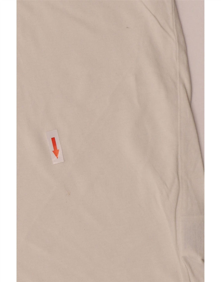 Puma Herren Grafik-Weste-Top, groß, weiße Baumwolle