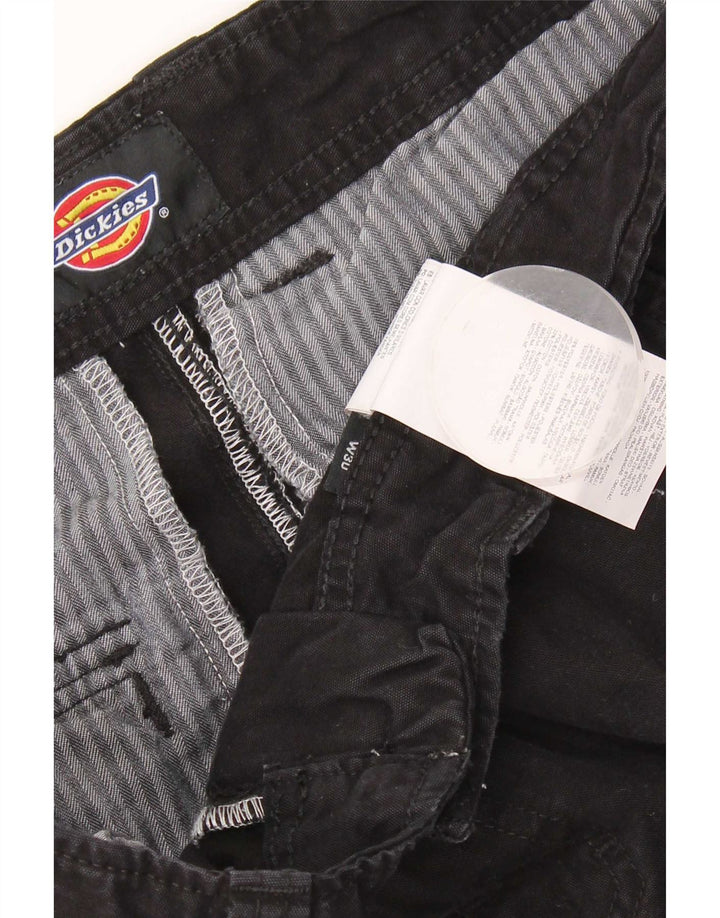 Dickies gerade Cargohose für Herren, W30, L30, schwarze Baumwolle