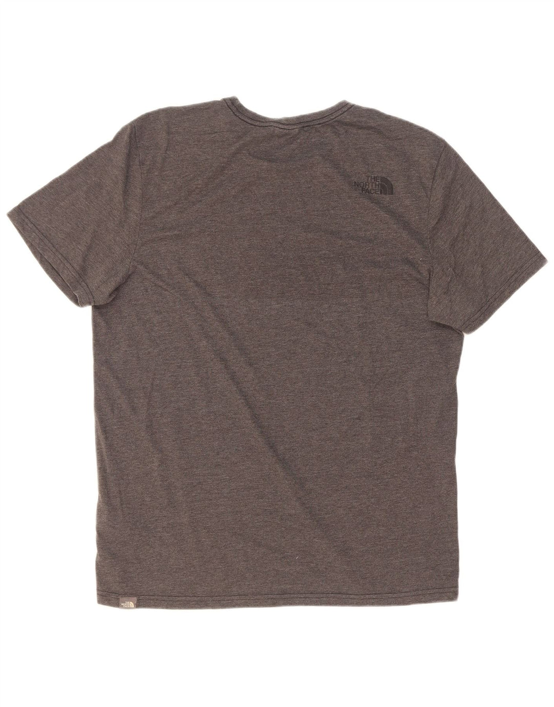 The North Face Herren-T-Shirt mit Grafik, groß, grau meliert, Polyester