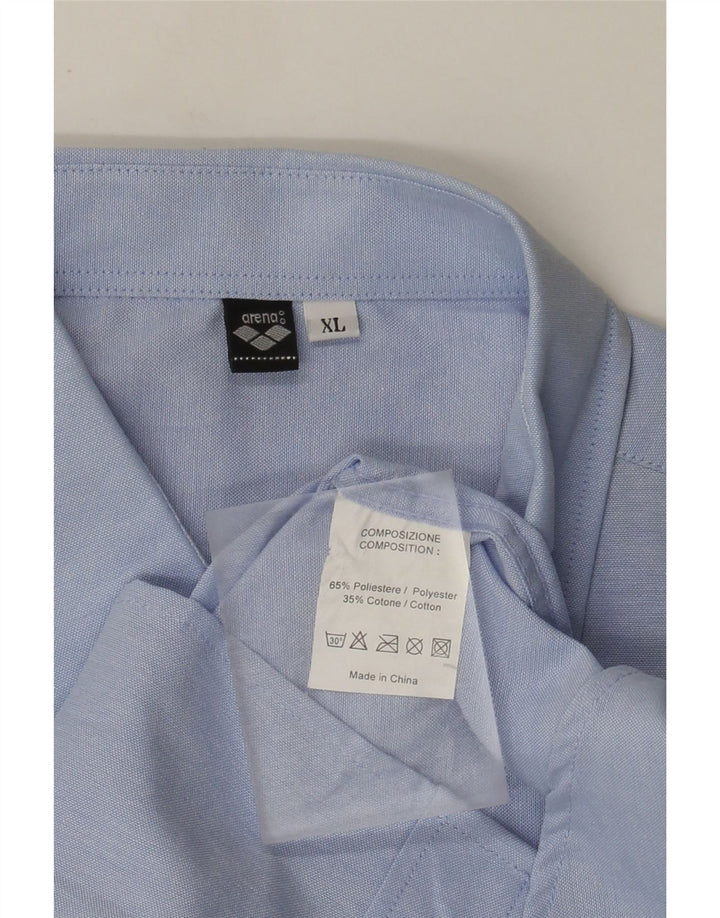 Arena Herrenhemd XL Blau Polyester