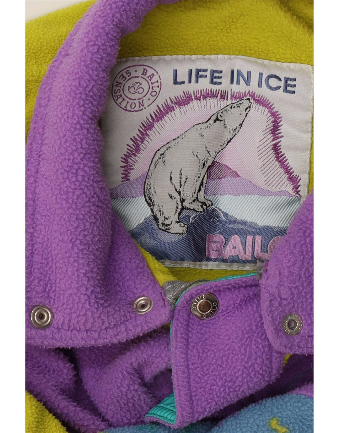 Bailo Damen Fleecejacke UK 42 XL Mehrfarbiger Farbblock
