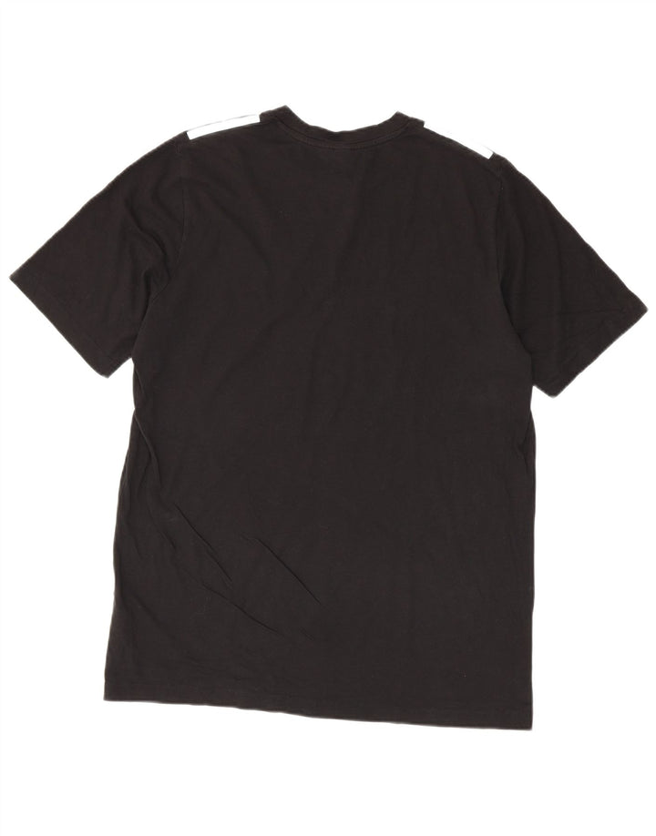 Adidas Herren T-Shirt Top Large Schwarz Baumwolle