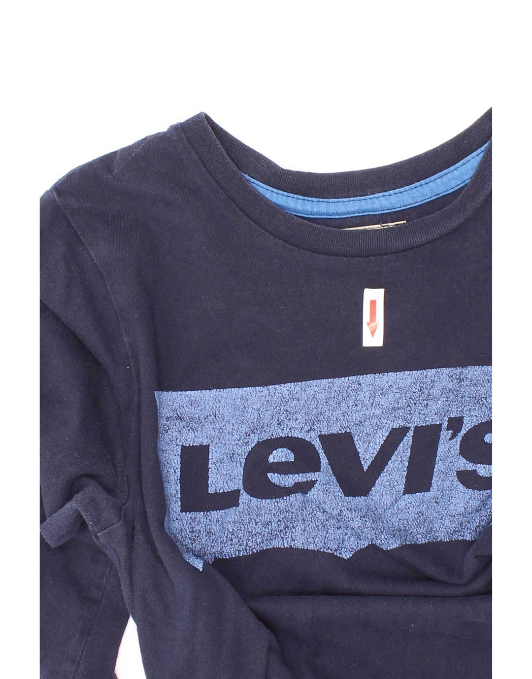 Levi's Jungen Graphic Top Langarm 9–10 Jahre marineblaue Baumwolle