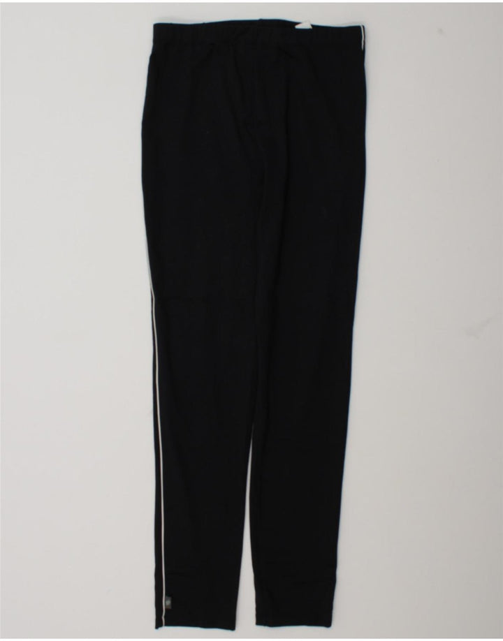 Marks & Spencer Damen Leggings UK 14 Medium Schwarz Polyamid
