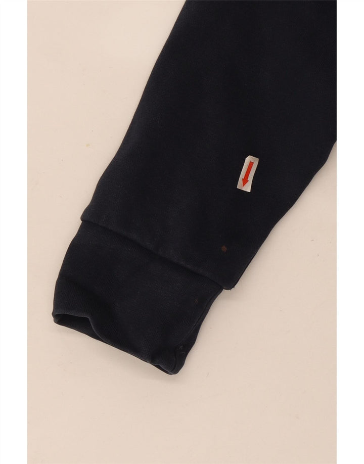 Fila Damen Übergroßer Sweatshirt-Pullover UK 6 XS Mehrfarbiger Farbblock