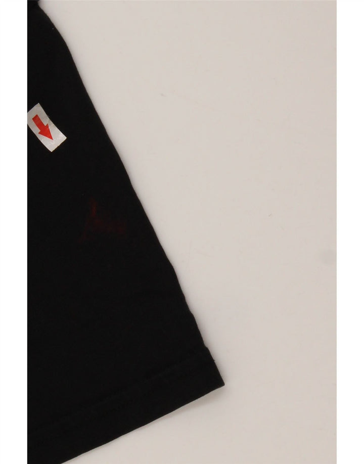 Lyle & Scott Herren T-Shirt Top Medium Schwarz Baumwolle