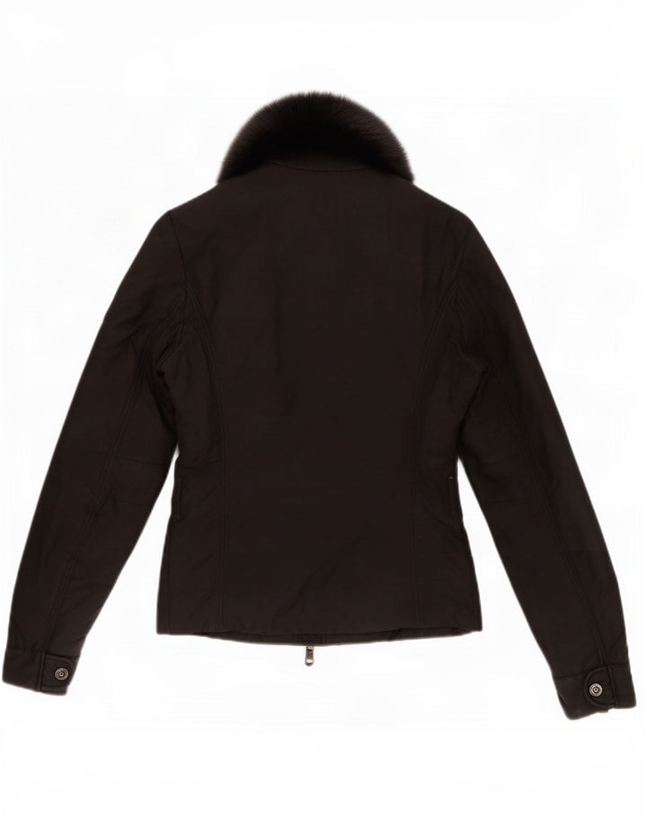 Refrigiwear Damen Regenjacke UK 8 Small Schwarz Nylon