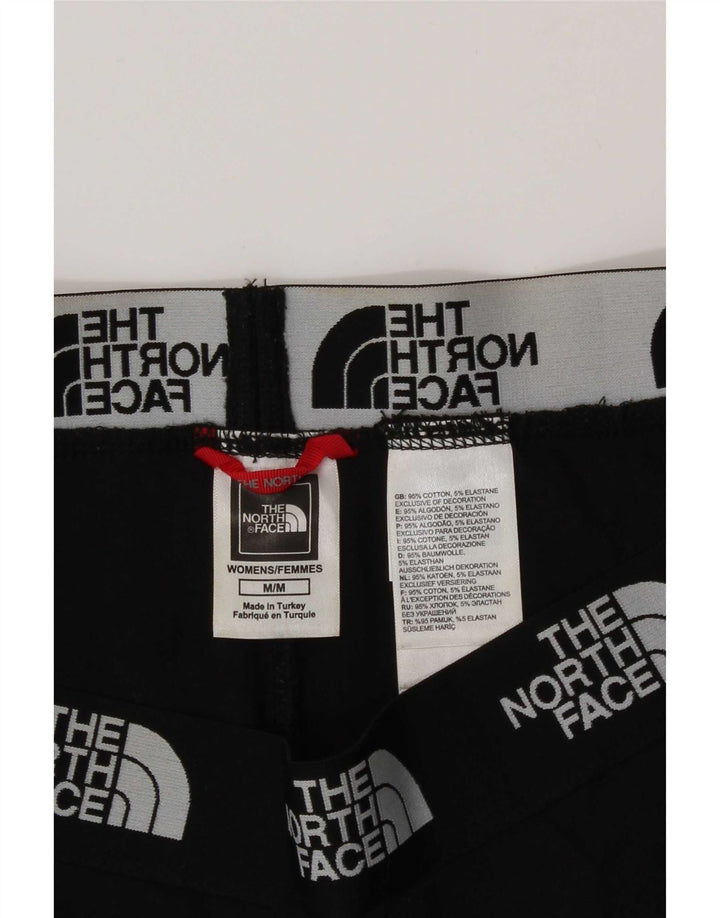 The North Face Womens Graphic Leggings UK 14 Mittelschwarze Baumwolle