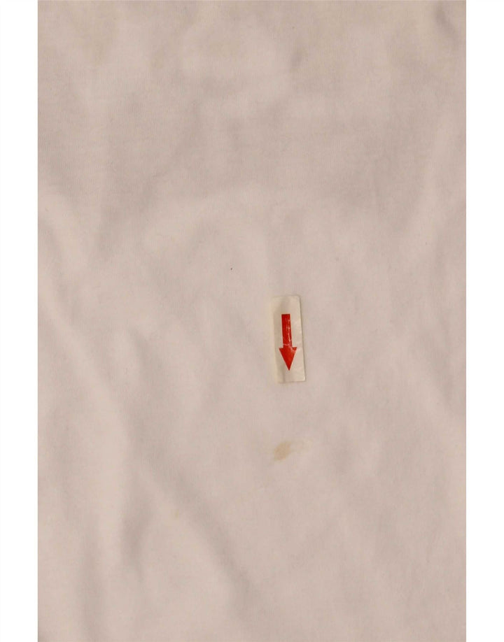 Levi's Damen-T-Shirt mit Grafik, UK 10, Größe S, Weiß