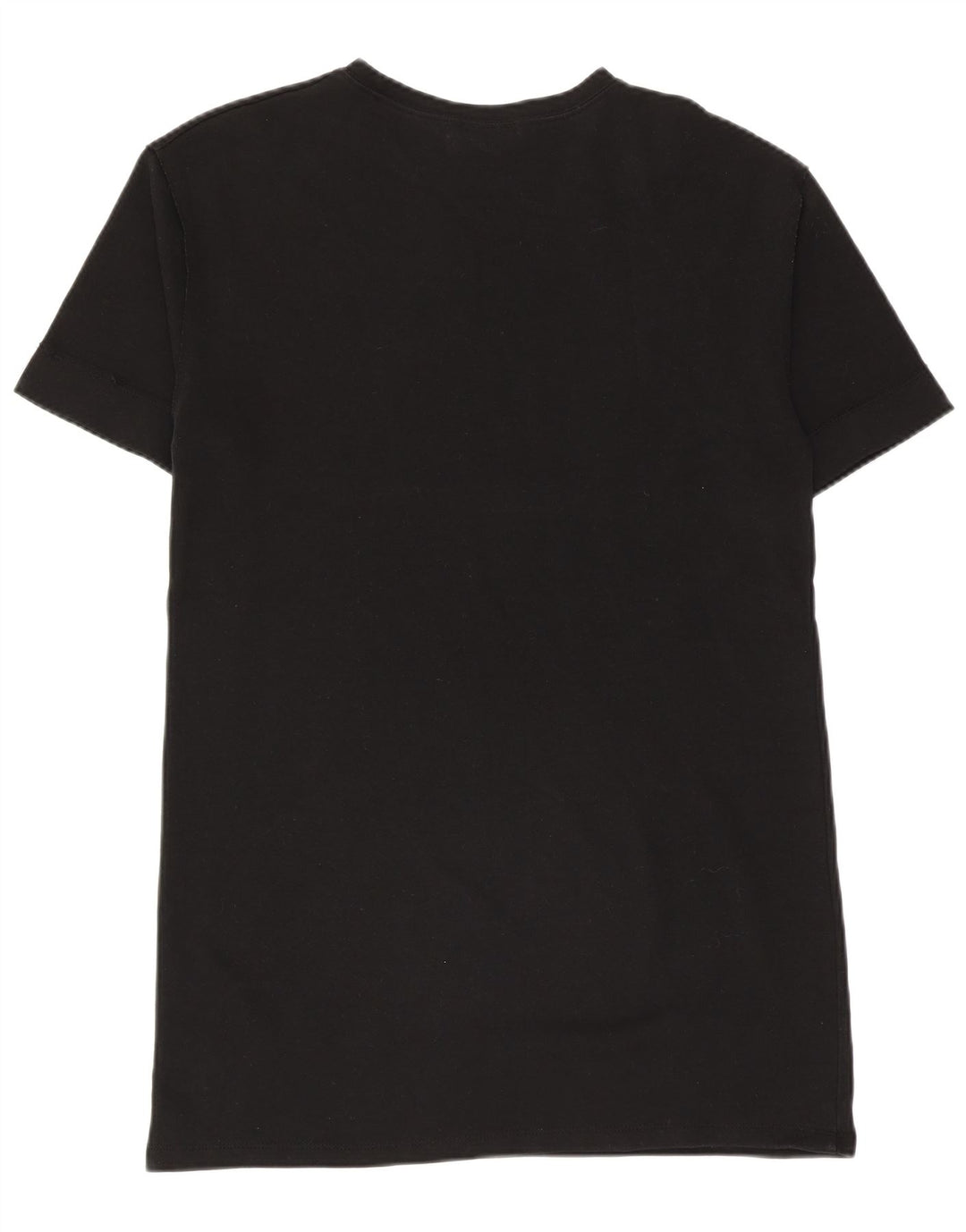 Zara Damen T-Shirt-Kleid UK 14 Medium Schwarz