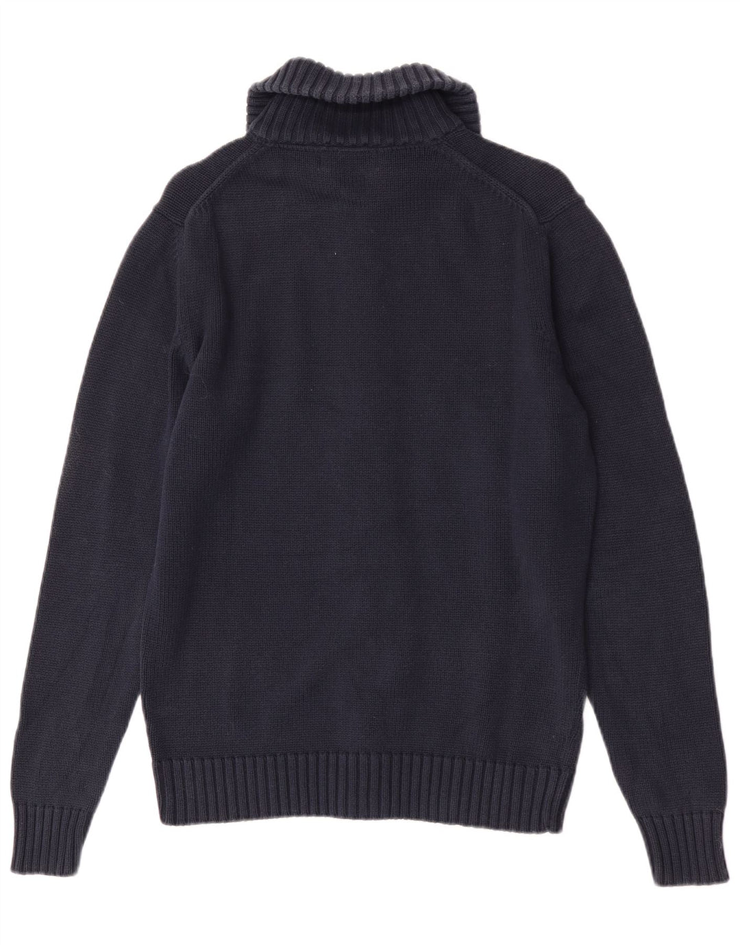 Zara Herren-Cardigan-Pullover Mittelblau