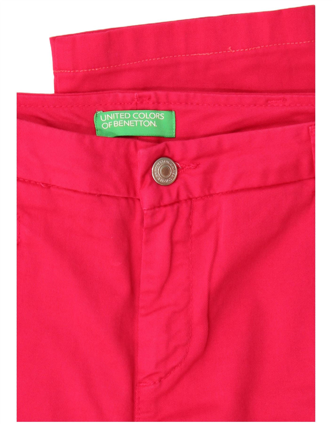 Benetton Slim Chino-Hose für Damen, W30, L26, Rosa