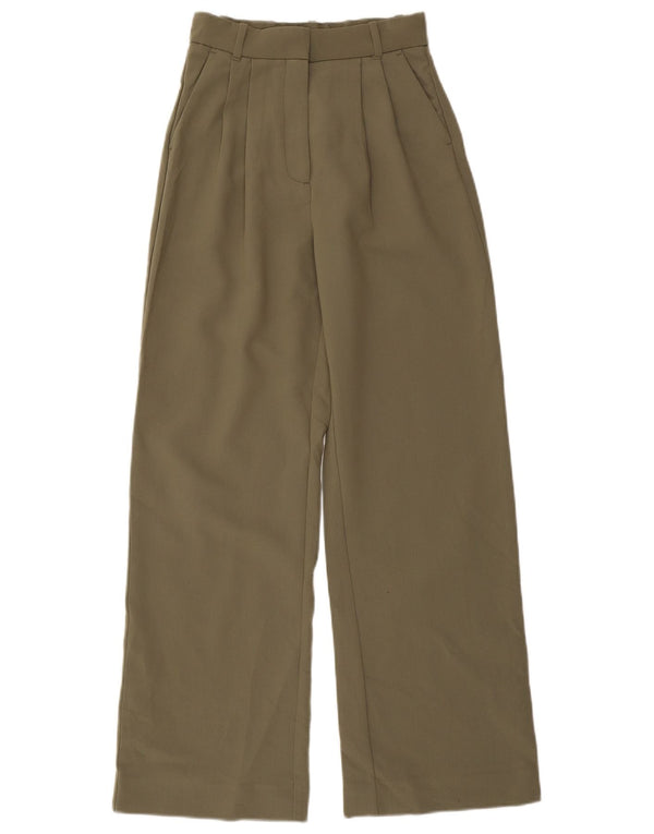 Abercrombie & Fitch Damen Pegged Chino Hose US 2 XS W26 L29 Khaki
