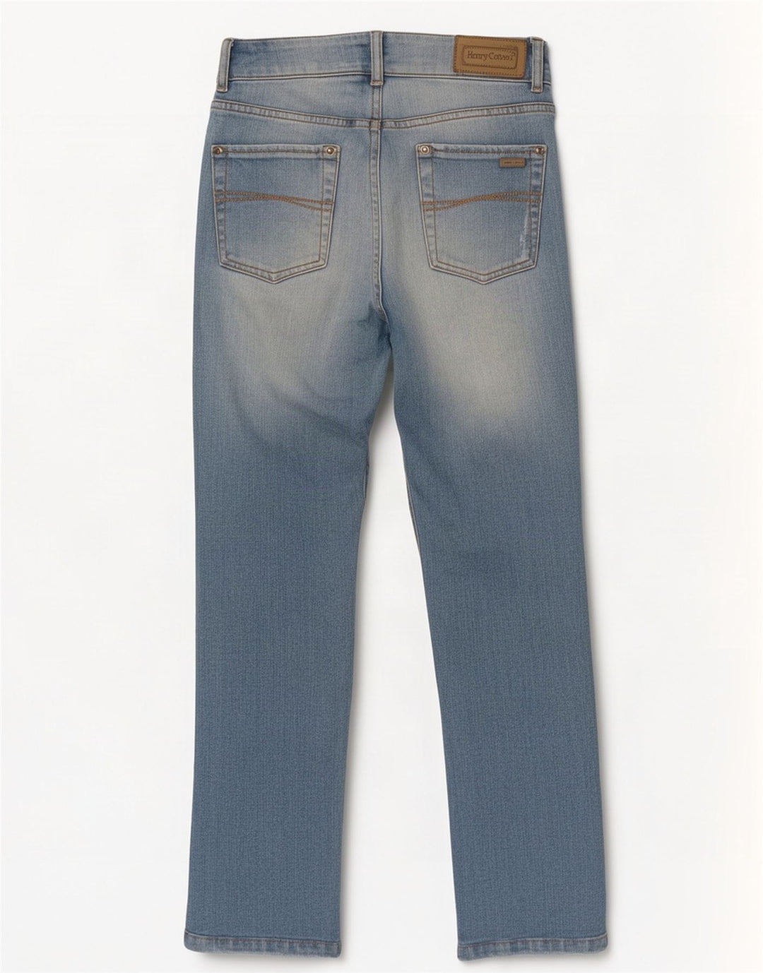 Henry Cottons Damen-Crop-Jeans W27 L26 Blaue Baumwolle