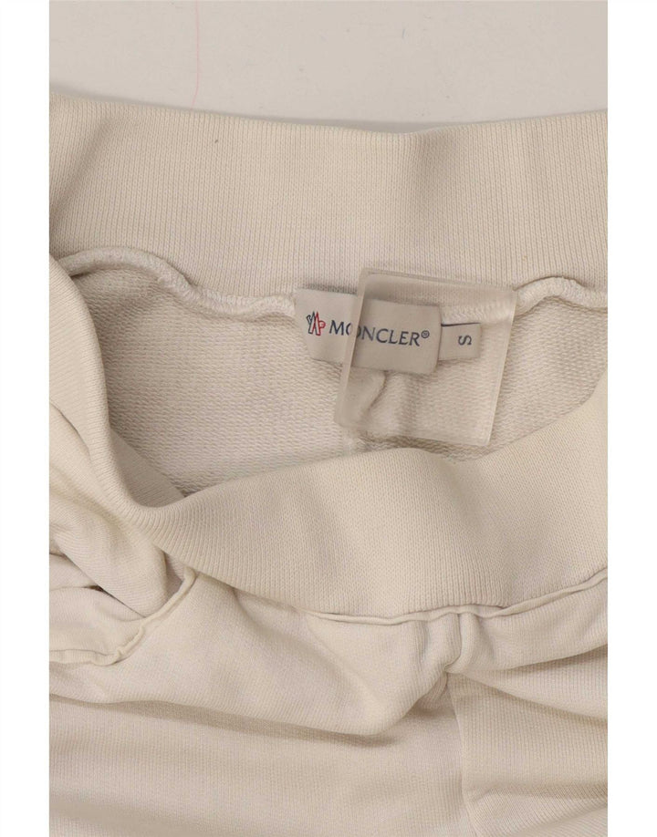 Moncler Damen Trainingshose Jogger UK 10 Small Weiß