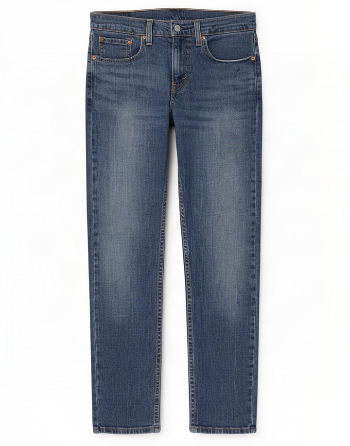 Levi's Herren 502 Tapered Jeans W31 L32 Blaue Baumwolle