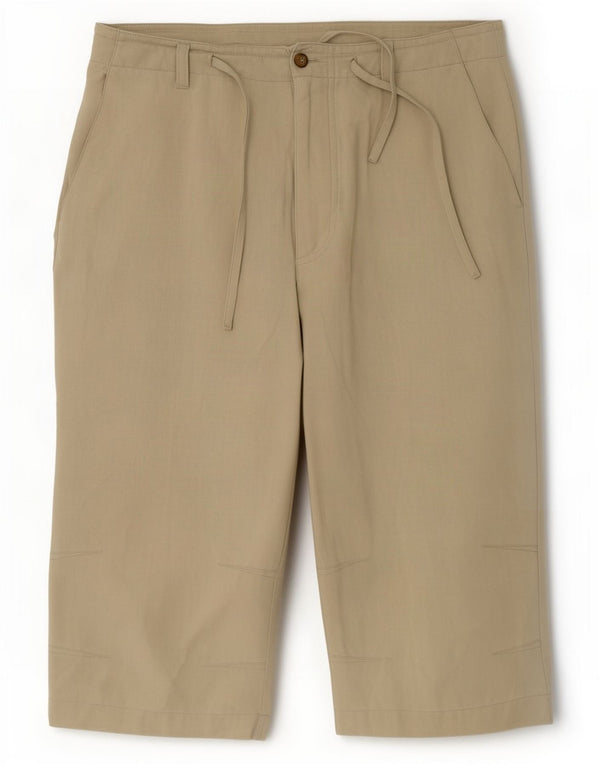 Rohan Mens Casual Shorts Medium W32 Khaki Linen