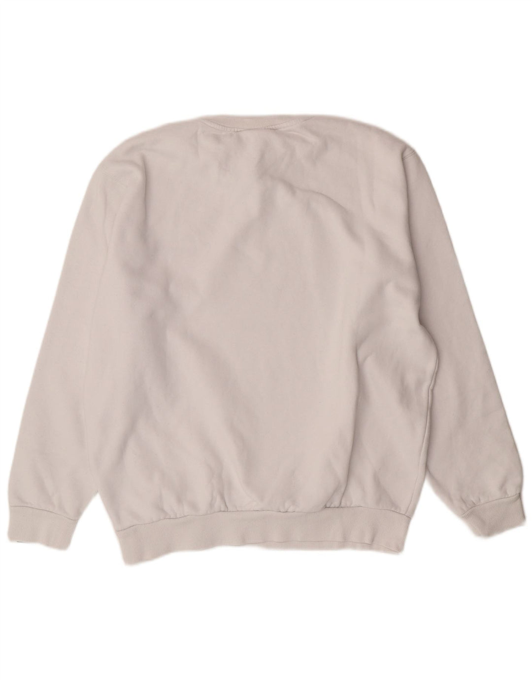 ELLESSE Herren-Sweatshirt-Pullover, groß, weiße Baumwolle