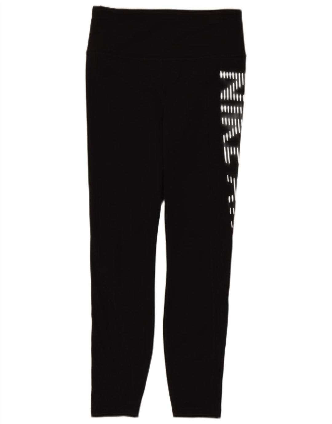Nike Damen Dri Fit Graphic Leggings UK 8 Small Schwarz