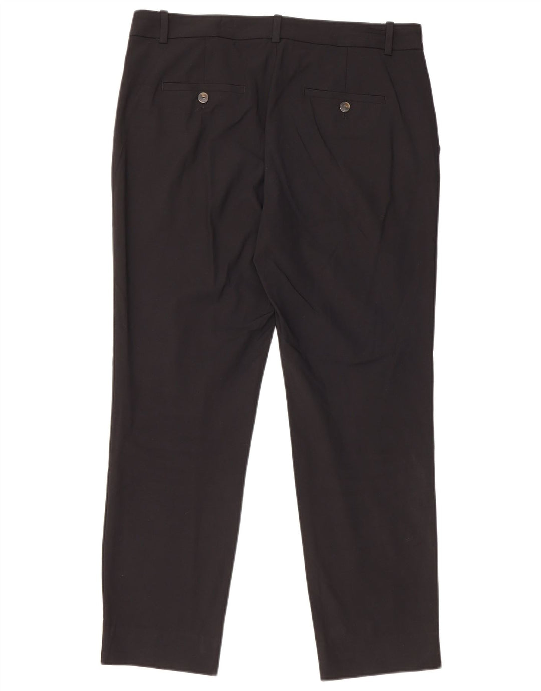 MASSIMO DUTTI Damen gerade Anzughose EU 40 Medium W30 L27 Schwarz