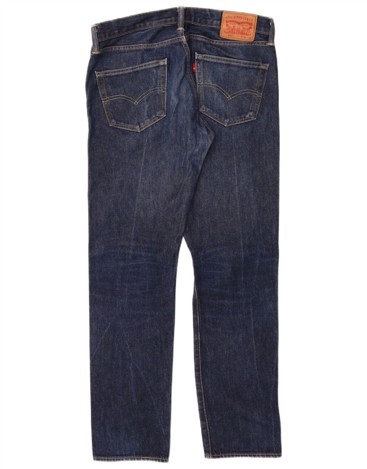 Levi's Herren 511 Slim Jeans W34 L32 Marineblau Baumwolle