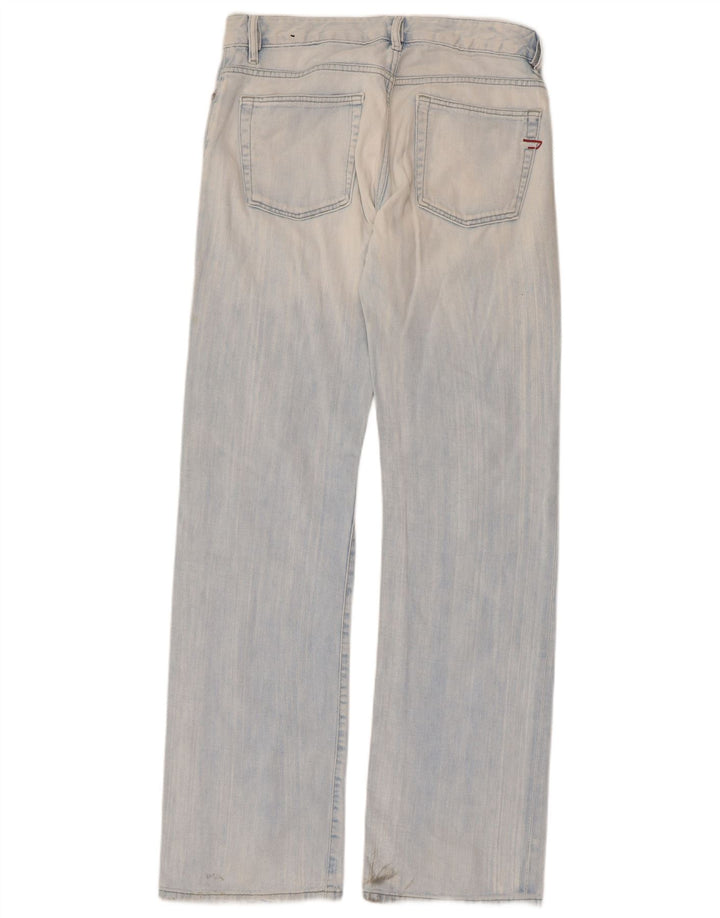 Diesel Herren Bootcut Jeans W31 L29 Blaue Baumwolle