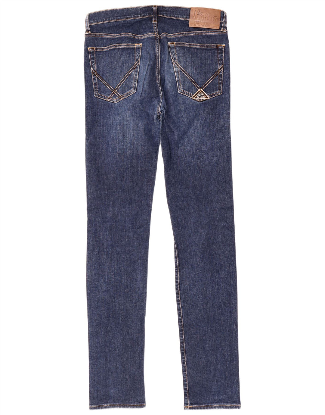 Roy Rogers Herren Slim Jeans W32 L36 Blaue Baumwolle