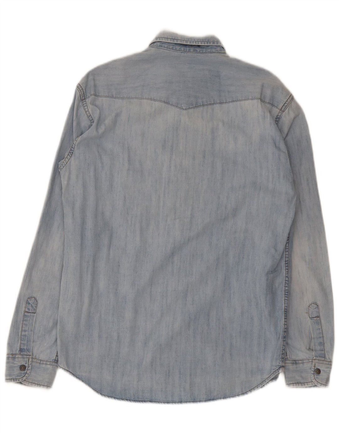 Carrera Herren-Jeanshemd aus mittelblauer Baumwolle