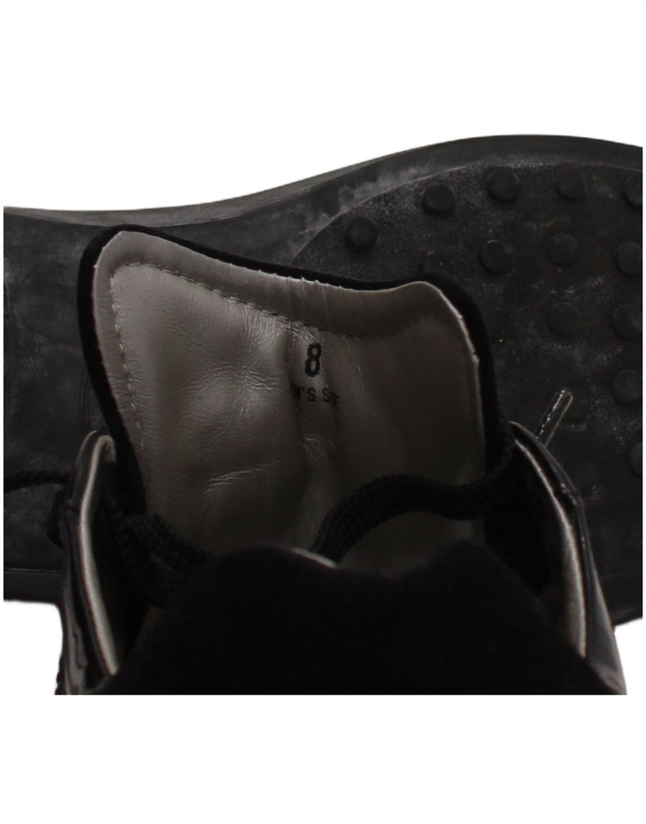 Tod's Herren Sneakers Trainer UK Größe 8 Schwarz