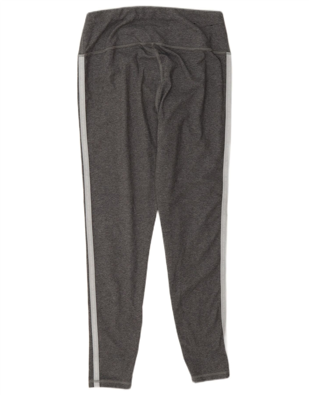 Under Armour Damen Crop Leggings UK 14 Mittelgraue Colourblock-Baumwolle