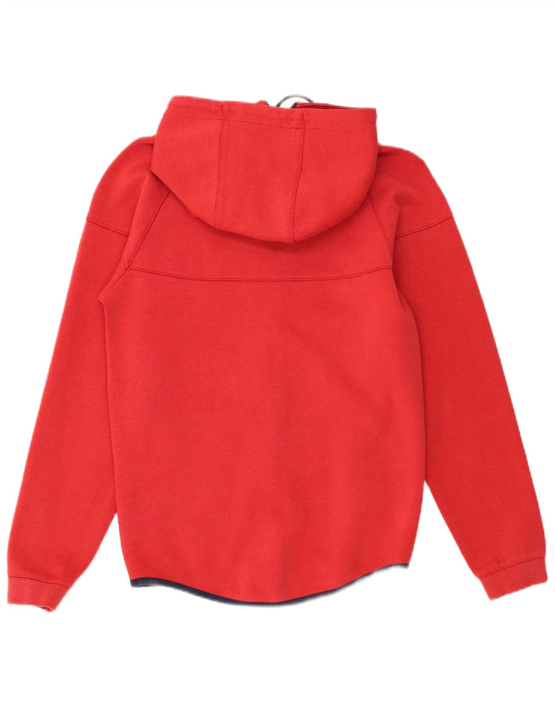 Nike Herren-Kapuzenpullover mit Reißverschluss, klein, aus roter Baumwolle