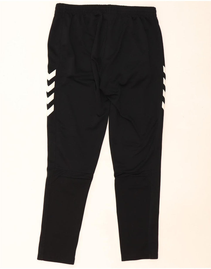 HUMMEL Herren-Trainingshose mit Grafik, Größe S, Schwarz, Polyester