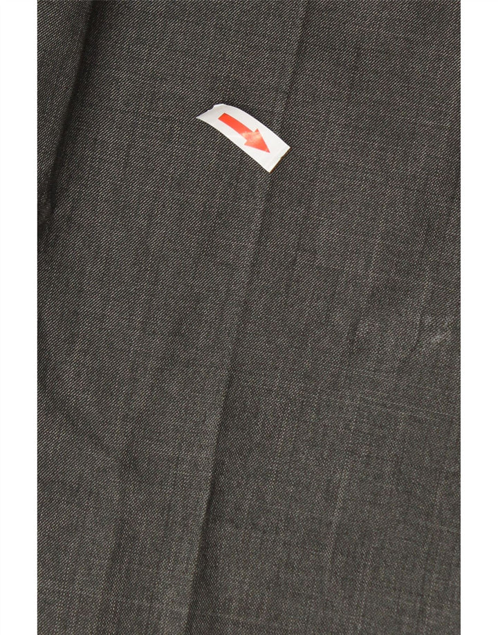Marks & Spencer Herren-Anzughose in normaler Passform, W38 L29, grau, Polyester