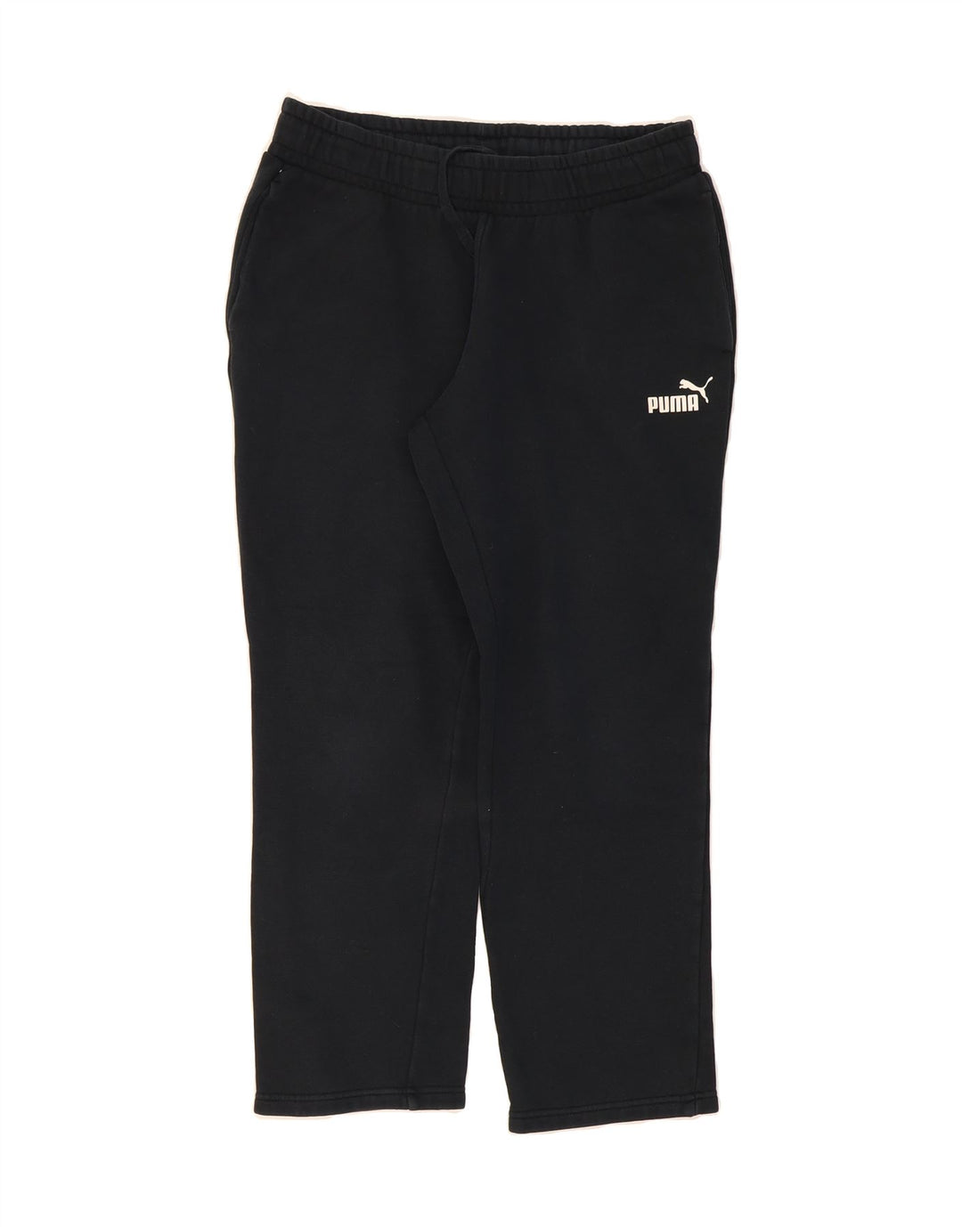 PUMA Womens Tracksuit Trousers UK 12 Medium  Black Vintage Puma and Second-Hand Puma from Messina Hembry 