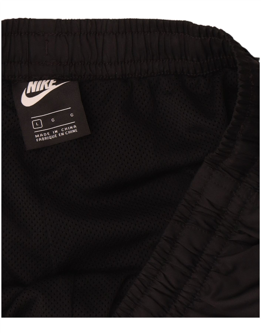 Nike Herren Graphic Regular Sport Shorts Large Schwarz Polyester