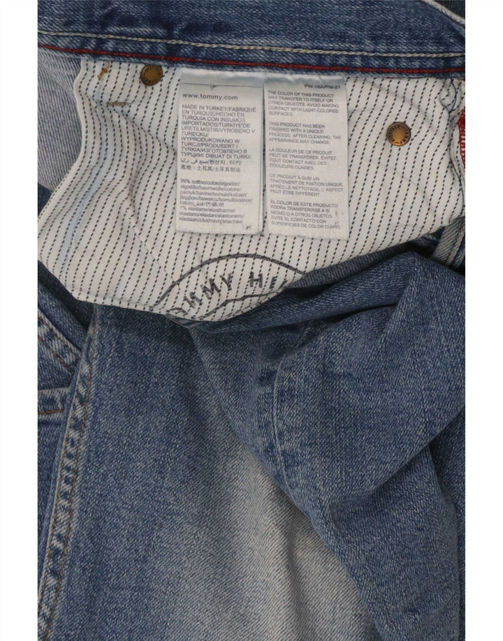 Tommy Hilfiger Herren Slim Jeans W36 L30 Blaue Baumwolle