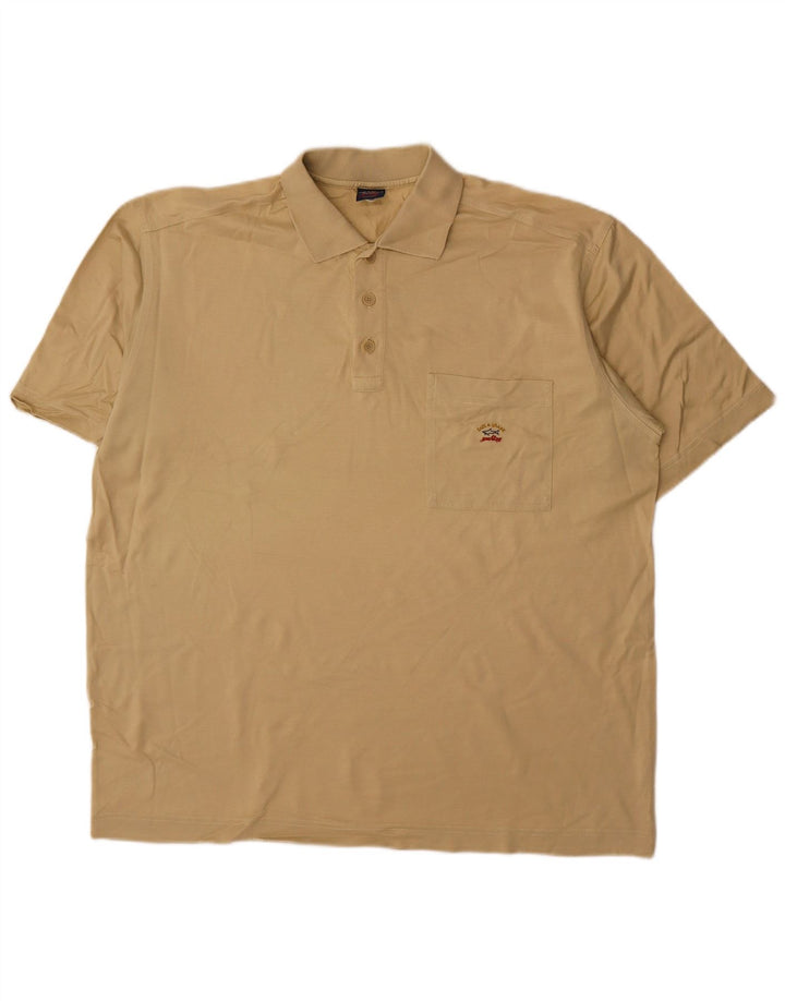 Paul & Shark Herren Poloshirt XL Beige