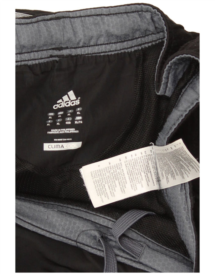 Adidas Herren Climacool Trainingshose XL Schwarz Colourblock Polyester