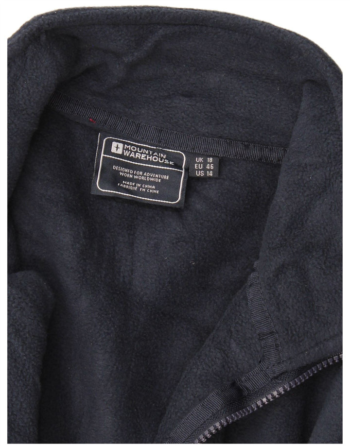 Mountain Warehouse Damen Fleecejacke UK 18 XL Marineblau