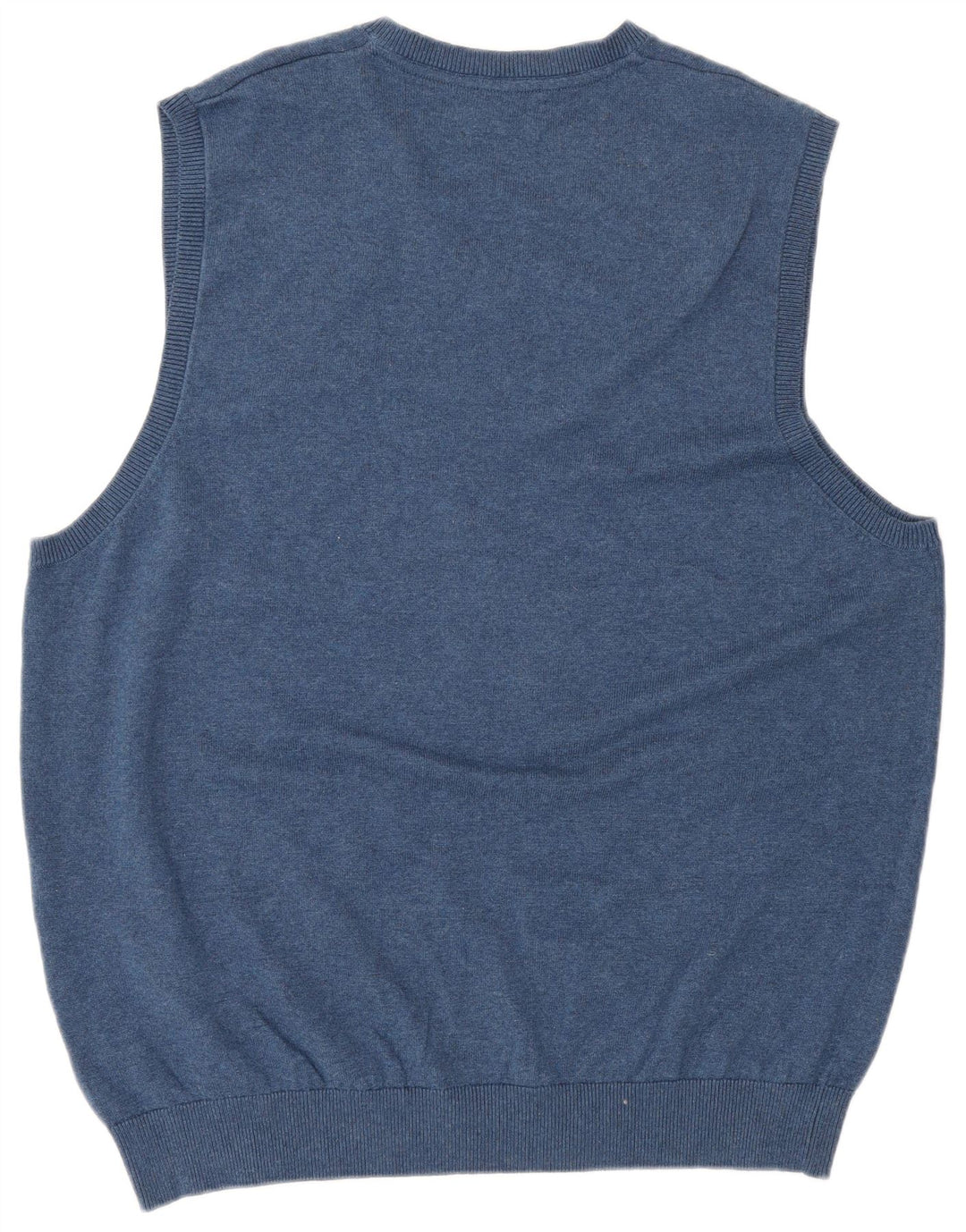 Marks & Spencer Herren Weste Tank Top XL Marineblau Baumwolle