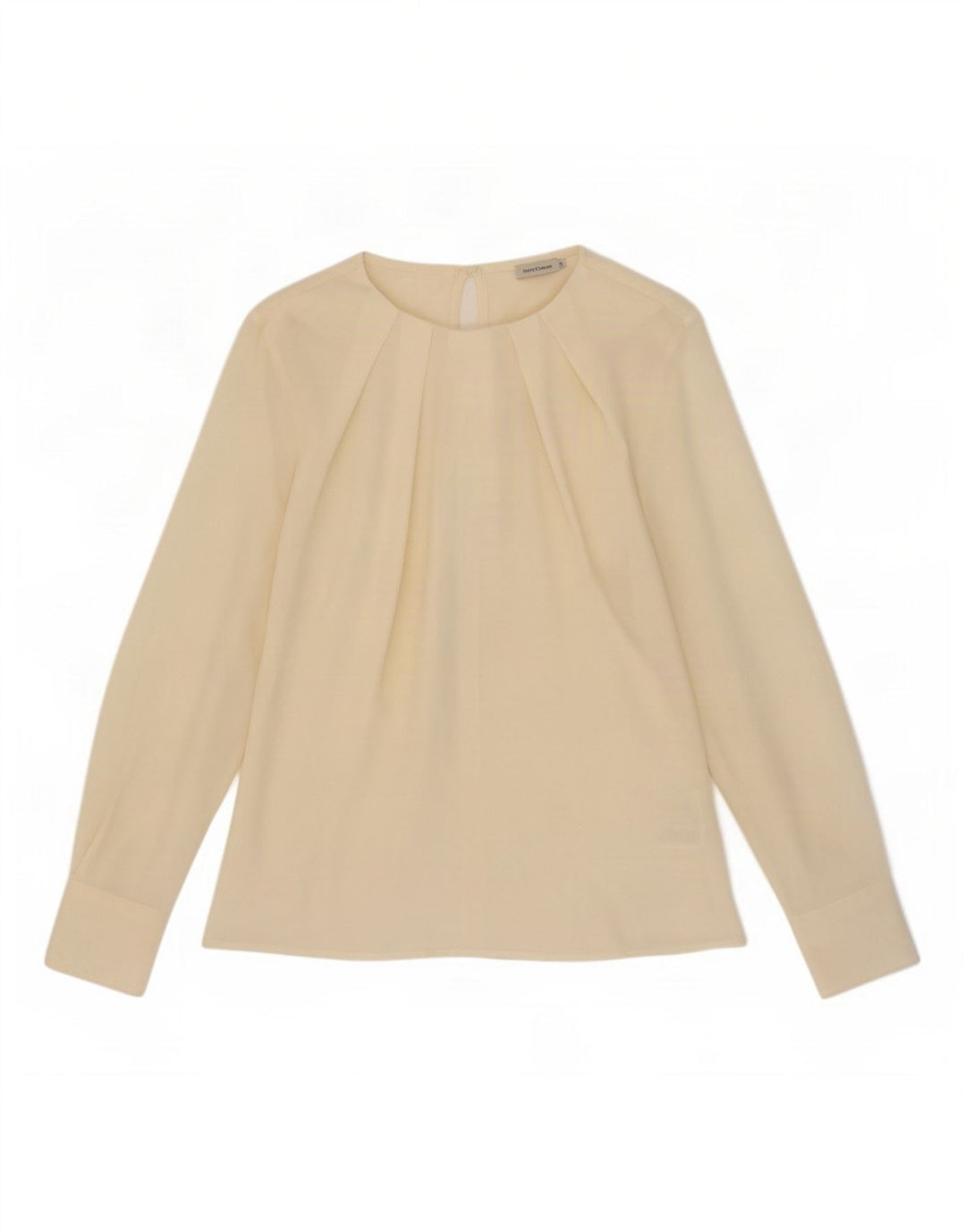 Henry Cottons Langarm-Blusenoberteil für Damen IT 44 Mittelweißes Polyester