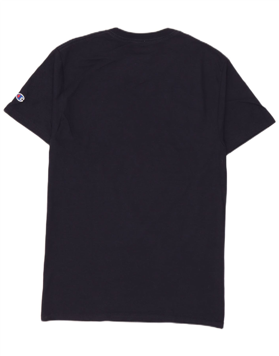 CHAMPION Herren-T-Shirt mit Grafik, Größe S, Marineblau