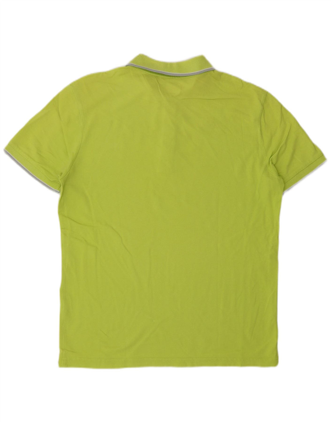 Kappa Herren-Poloshirt, groß, grüne Baumwolle